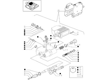 Válvula hidráulica NEW HOLLAND