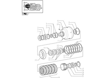 Caixas de velocidade e peças NEW HOLLAND