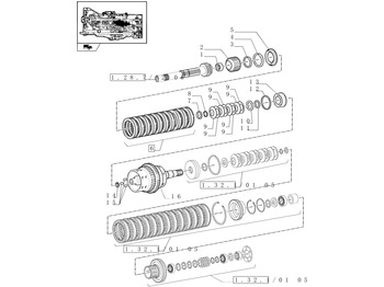 Embreagem e peças NEW HOLLAND