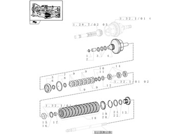 Embreagem e peças NEW HOLLAND