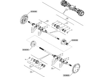 Semi eixo NEW HOLLAND