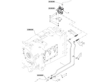 Válvula hidráulica NEW HOLLAND