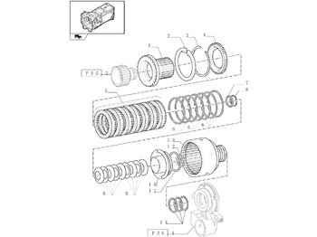 Embreagem e peças NEW HOLLAND