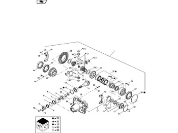 Embreagem e peças NEW HOLLAND