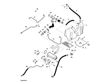 Tanque hidráulico JOHN DEERE