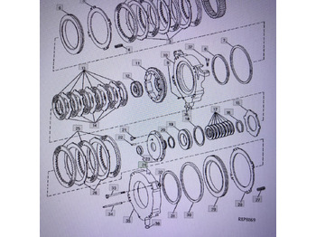 Peça de reposição JOHN DEERE
