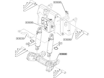 Peça de reposição NEW HOLLAND