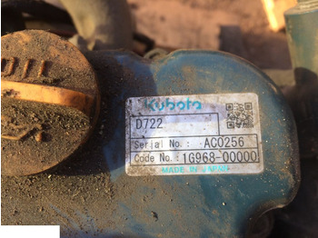 Motor e peças KUBOTA