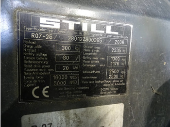 Trator elétrics STILL R07-25: foto 2