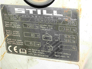 Empilhador elétrico STILL RX60-25: foto 3