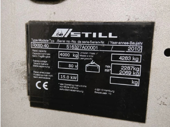 Empilhador elétrico STILL RX60-40: foto 5