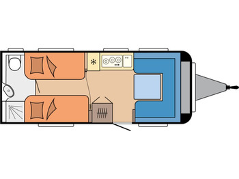 Caravana Hobby Excellent Edition 540 WLU AUTARK 2000kg., Citywa: foto 2 Caravana Hobby Excellent Edition 540 WLU AUTARK 2000kg., Citywa: foto 2