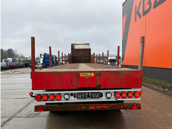 Semi-reboque plataforma/ Caixa aberta Doll 93 H STEERED AXLES / PLATFORM L=13463 / EXTENDABLE: foto 5