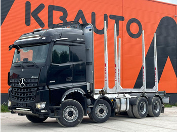 Camião de transporte de madeira MERCEDES-BENZ Arocs 3263