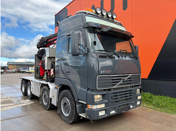Camião de caixa aberta/ Plataforma, Camião grua Volvo FH 12 460 8x4 FASSI F950AXP.26 YEAR 2008 ! + JIB + WINCH: foto 4