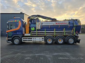 Caminhão limpa fossa Scania Amphitec VORTEX G2 ATEX suction and blowing vacuum: foto 4