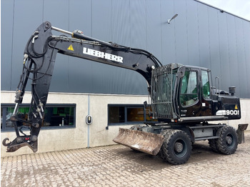 Escavadeira de rodas LIEBHERR A 904 C