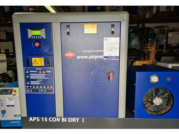 Compressor de ar Kompresor śrubowy AIRPRESS APS 15 COMBI DRY X, 11 kw, 2021r: foto 2