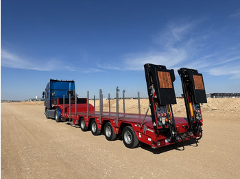 Semi-reboque baixa novo GVN Trailer 4 AXLE EXTENDABLE LOWBED: foto 5