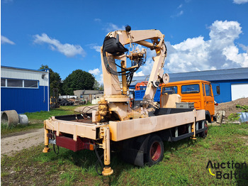 Camião de caixa aberta/ Plataforma, Camião grua Magirus 130 M 8: foto 4