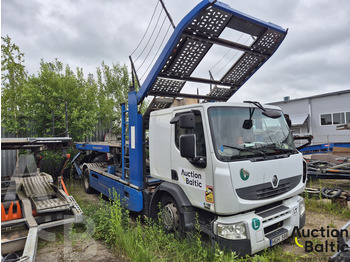 Camião transporte de veículos RENAULT Premium 410