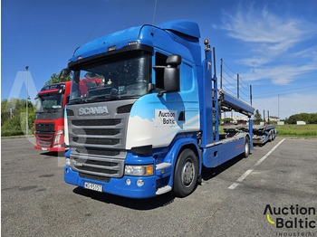 Camião transporte de veículos SCANIA R 450
