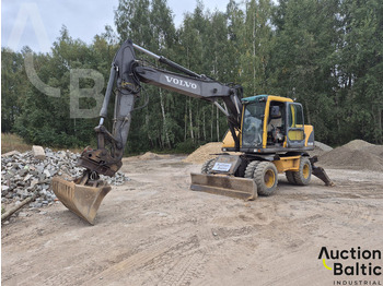 Escavadeira de rodas VOLVO EW160B