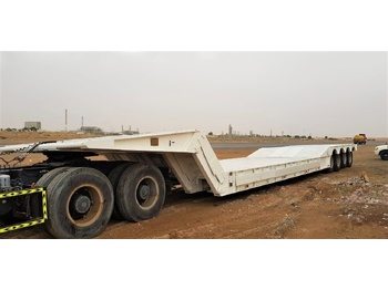 Semi-reboque baixa novo AME 120 Ton 4 Axle Front Loading Lowbed Semi-Trailer: foto 2