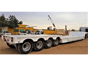 Semi-reboque baixa novo AME 120 Ton 4 Axle Front Loading Lowbed Semi-Trailer: foto 3