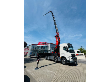 Camião de caixa aberta/ Plataforma, Camião grua Volvo FH 540 mit Fassi F2150RAL Fly Jib + Winde: foto 5
