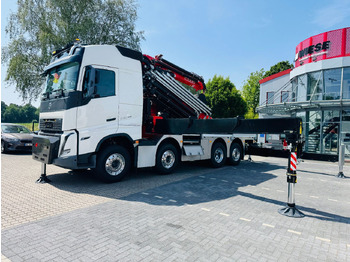 Camião de caixa aberta/ Plataforma, Camião grua Volvo FH 540 mit Fassi F2150RAL Fly Jib + Winde: foto 4