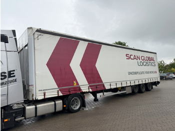 Semi-reboque de lona Wiese Mega Schiebeplane mit Dhollandia Rampe 9t: foto 3