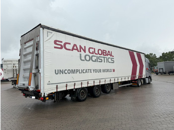 Semi-reboque de lona Wiese Mega Schiebeplane mit Dhollandia Rampe 9t: foto 2