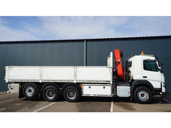 Camião grua Volvo FMX 460 8X4 OPEN BOX WITH HIAB X-HIPRO 232 E-3 CRANE: foto 4