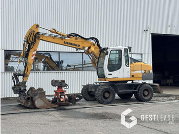 Escavadeira de rodas LIEBHERR A 314