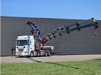 Camião grua Scania R590 8x2*6 HMF 9520 + JiB + WINCH / TRACTOR /: foto 5