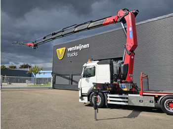 Camião de caixa aberta/ Plataforma, Camião grua Volvo FM 500 8x4*4 / HMF 5020 K6 + JIB K4 / CRANE - KRAN: foto 4