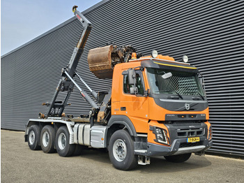 Camião polibenne Volvo FMX 460 8x4-4 / HIAB Z CRANE + HOOKLIFT: foto 5