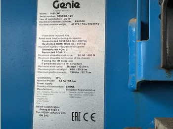 Plataforma telescópica Genie S85 XC: foto 5 Plataforma telescópica Genie S85 XC: foto 5