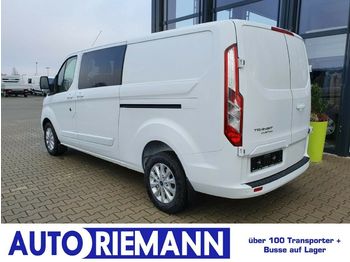 Furgão, Carrinha cabine dupla Ford Transit Custom Kasten Doka TDCi 320 L2 Limited: foto 1