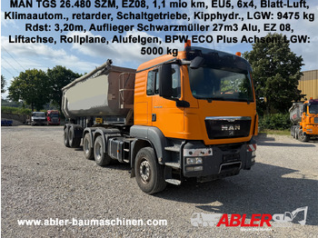 Camião basculante MAN TGS 26.480