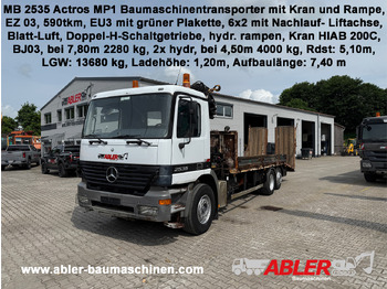 Camião transporte de veículos MERCEDES-BENZ Actros