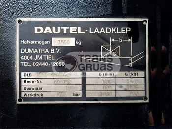 Peça de reposição para Plataforma aérea Grupo electrohidráulico trampilla 1.500 Kg: foto 3