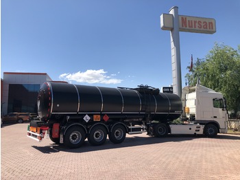 Semi-reboque cisterna para transporte de betume novo NURSAN ASPHALT INSULATED BITUMEN TANKER: foto 2
