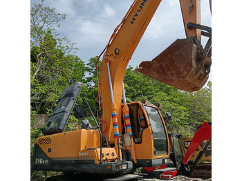 Escavadeira de rodas HYUNDAI R210