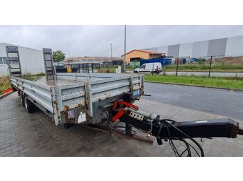 Reboque baixa Obermaier Tandem Tieflader 11.9t mit Rampen: foto 1