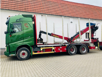 Camião de transporte de madeira Volvo FH 64 R - 540 6x4 Kurzholzzug: foto 2