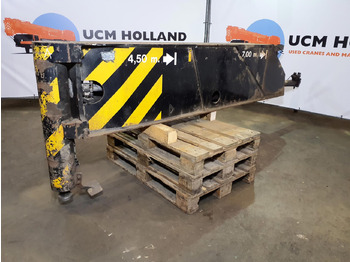 Suspensão para Grua móvel Terex AC 100 outrigger beam complete rear: foto 2
