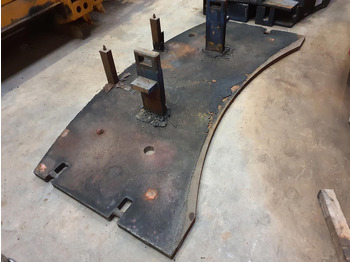 Contrapeso para Máquina de construção Terex AC 205 counterweight 1,2 ton: foto 2
