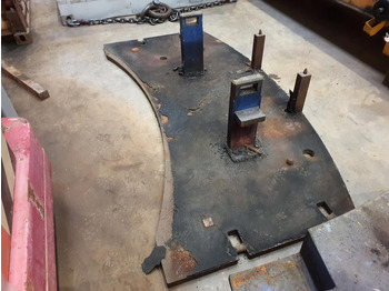 Contrapeso para Máquina de construção Terex AC 205 counterweight 1,2 ton: foto 4